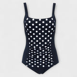 Heidi - retro lined swimsuit — view 4
