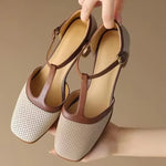 Helene - elegant women's mid-heel shoes — view 3