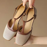 Helene - elegant women's mid-heel shoes — view 3