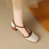 Helene - elegant women's mid-heel shoes — view 4