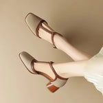 Helene - elegant women's mid-heel shoes — view 6