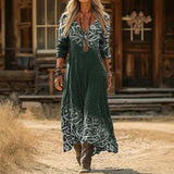 Holly - casual long sleeve dress with retro inspiration — view 1