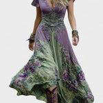 Holly - floral print dress — view 1