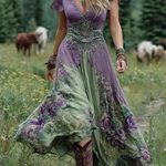 Holly - floral print dress — view 2