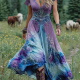 Holly - floral print dress — view 3