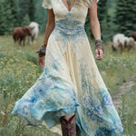 Holly - floral print dress — view 5