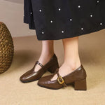 Ida - timeless women's mid-heel shoes — view 1