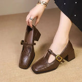 Ida - timeless women's mid-heel shoes — view 3