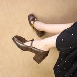 Ida - timeless women's mid-heel shoes — view 4