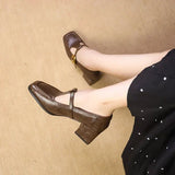 Ida - timeless women's mid-heel shoes — view 4