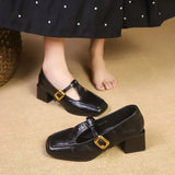 Ida - timeless women's mid-heel shoes — view 5