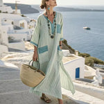 Iris - elegant long beach dress — view 1