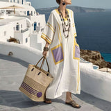 Iris - elegant long beach dress — view 5