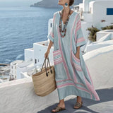 Iris - elegant long beach dress — view 7