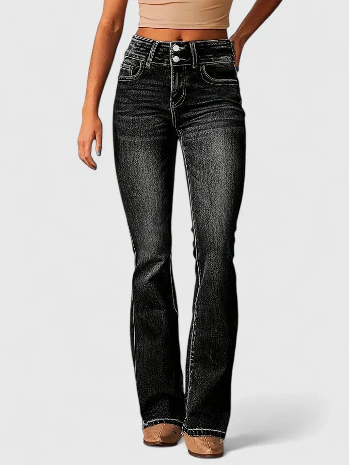 Iris - elegant women's trousers — view 2