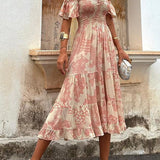 Isabella - off-the-shoulder midi dress — view 3