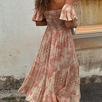 Isabella - off-the-shoulder midi dress — view 5
