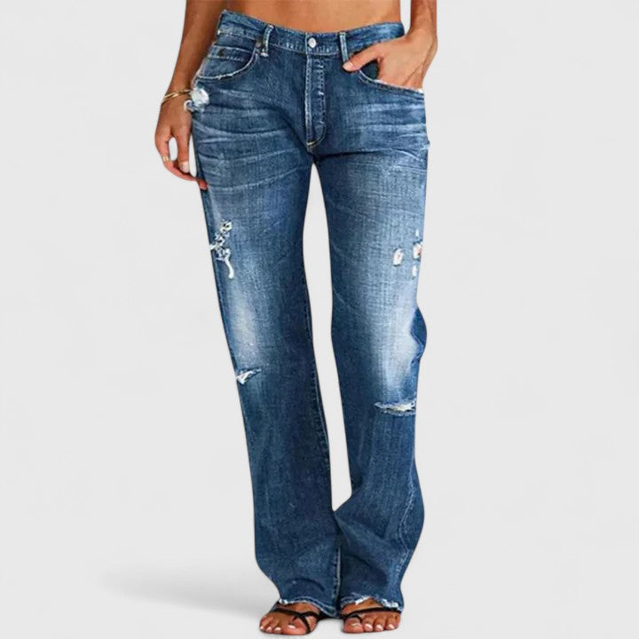 Ivy - elegant women's jeans — view 2