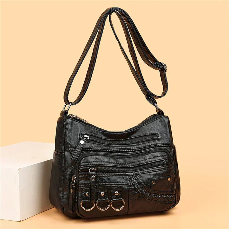 Ivy - a timeless multi-layer crossbody bag — view 2