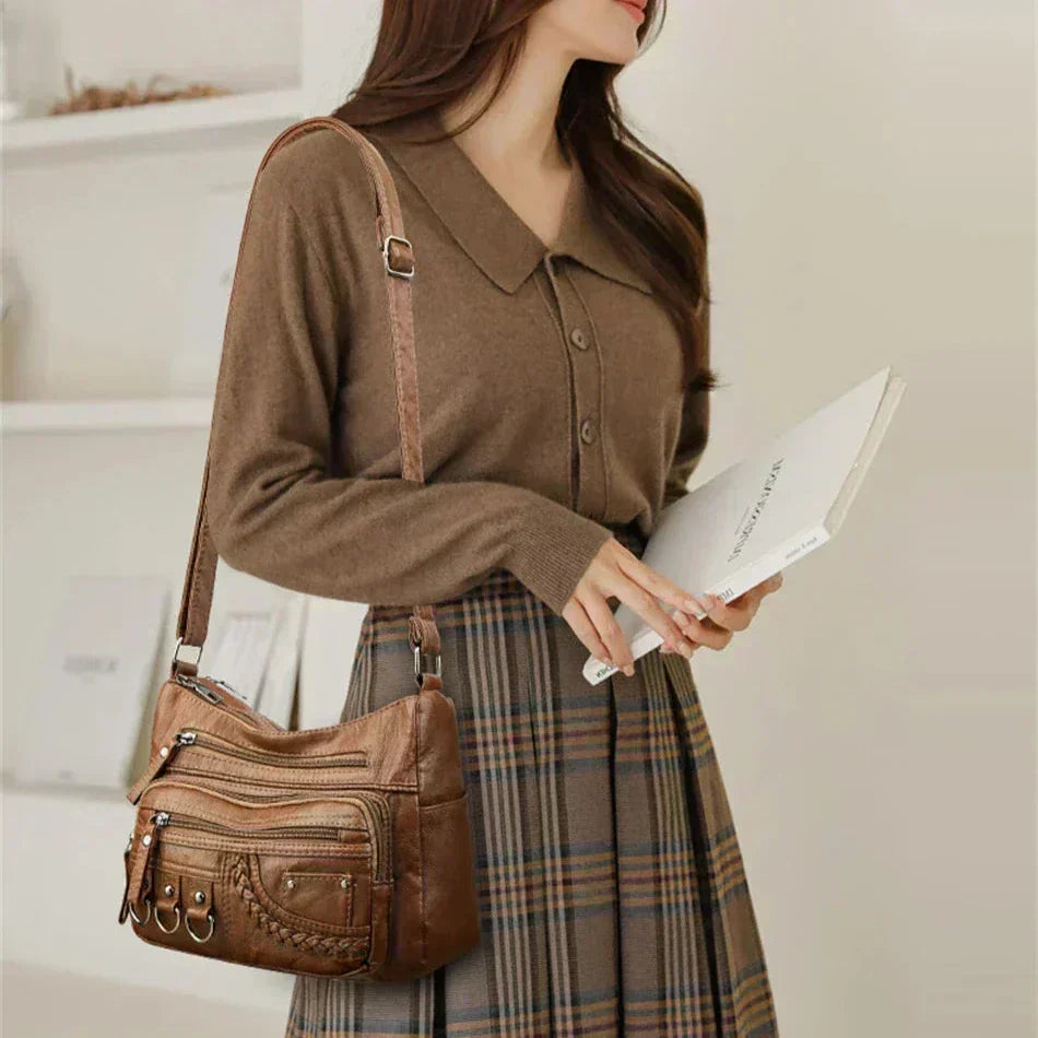 Ivy - a timeless multi-layer crossbody bag — view 7
