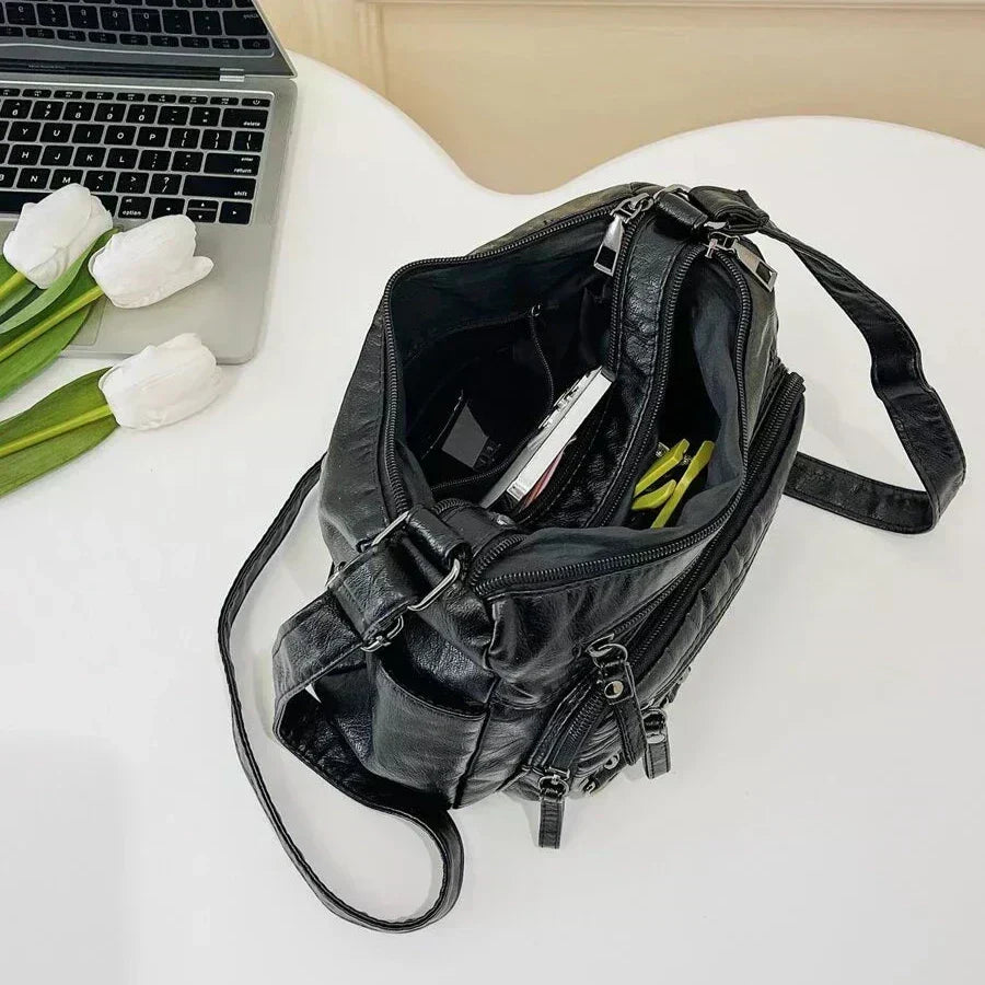 Ivy - a timeless multi-layer crossbody bag — view 30