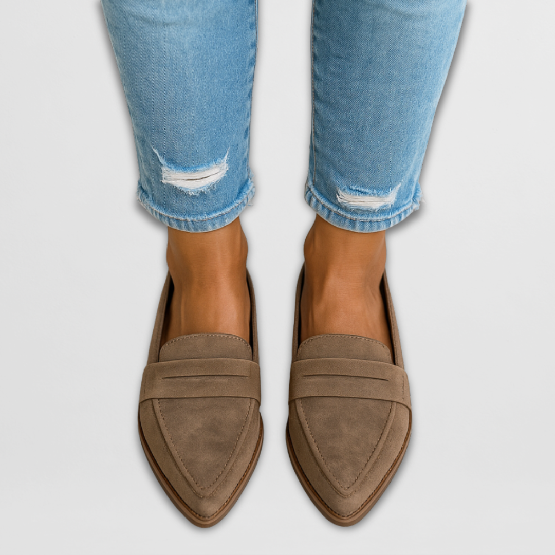 Ivy - suede moccasins — view 1