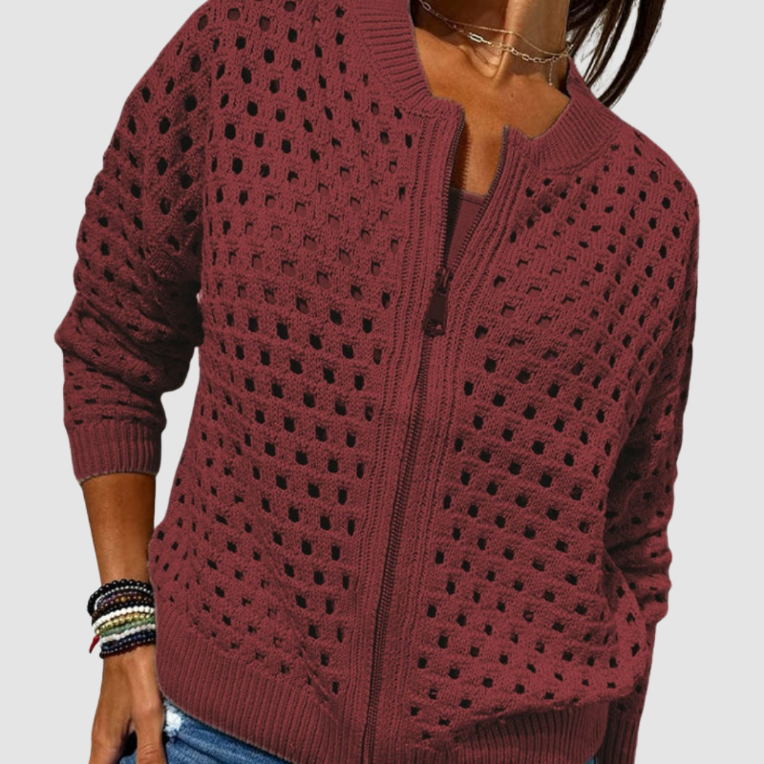 Jade premium knitted cardigan — view 6