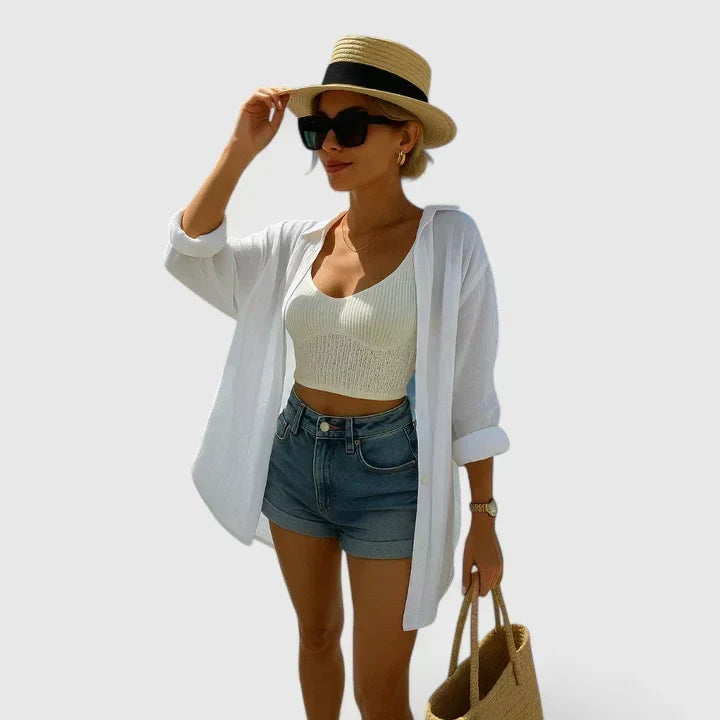 Jamie - elegant blouse — view 1