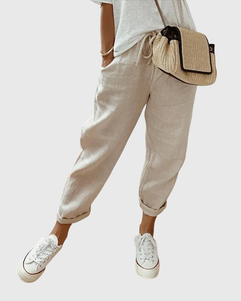 Jamie - elegant women's trousers — view 1