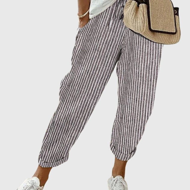 Jamie - elegant women's trousers — view 5