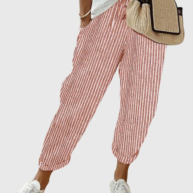 Jamie - elegant women's trousers — view 6