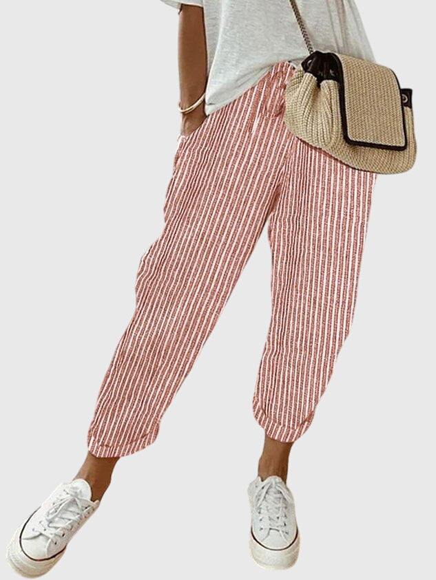 Jamie - elegant women's trousers — view 6