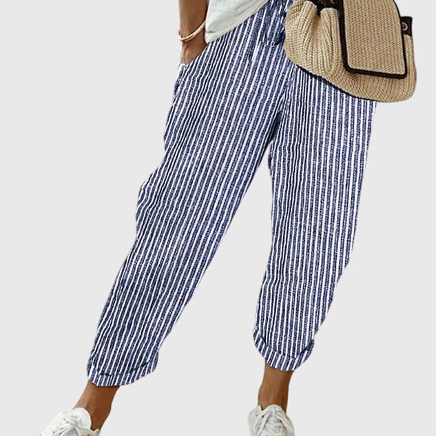 Jamie - elegant women's trousers — view 7