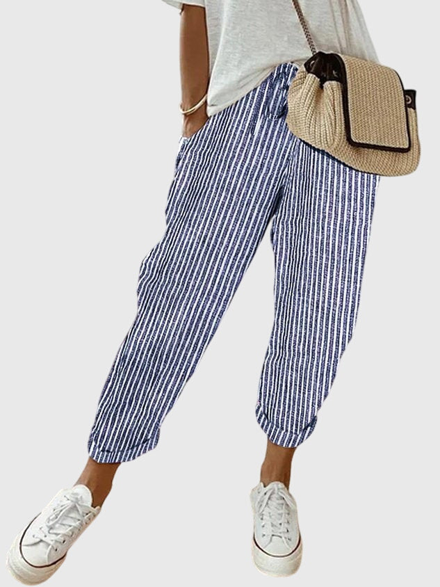 Jamie - elegant women's trousers — view 7