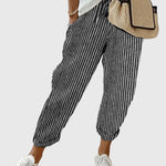 Jamie - elegant women's trousers — view 8