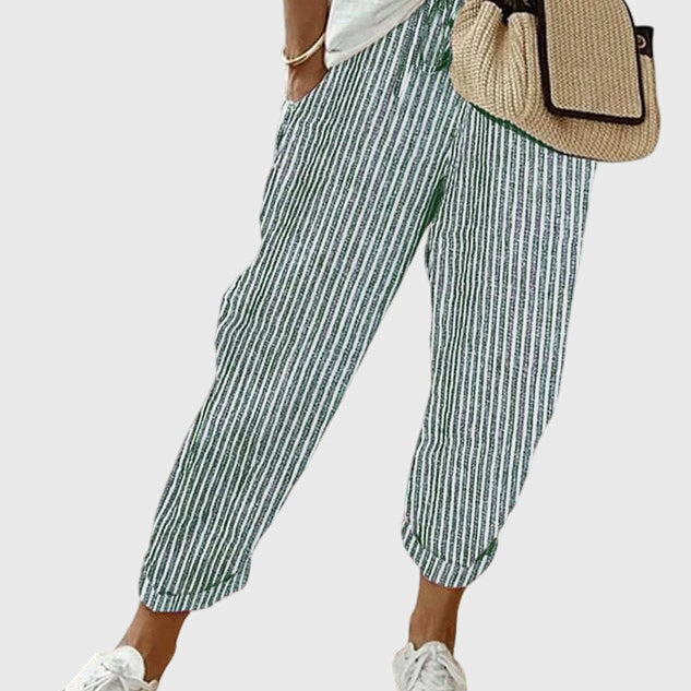 Jamie - elegant women's trousers — view 9