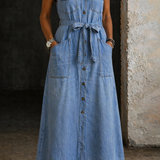Jamie - denim dress — view 2