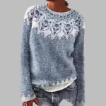 Jamie - Retro Knitted Sweater — view 1