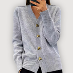 Jamie - Heart Button Cardigan — view 1
