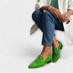 Janet - Pointed Toe Ballerina Shoes — view 1