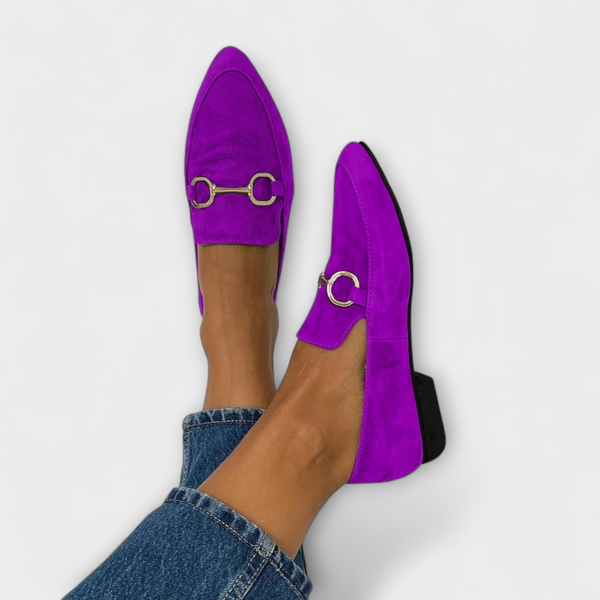 Janet - Pointed Toe Ballerina Shoes — view 2