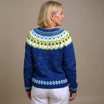 Janet - Retro Icelandic Cardigan — view 3