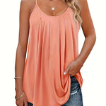 Janine - women's lightweight summer top with spaghetti straps — view 4