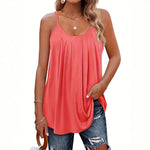 Janine - women's lightweight summer top with spaghetti straps — view 6