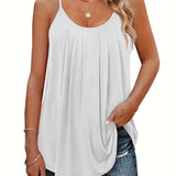 Janine - women's lightweight summer top with spaghetti straps — view 9