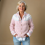 Janine - retro Icelandic cardigan — view 1