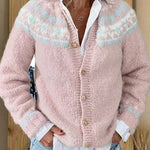 Janine - retro Icelandic cardigan — view 2