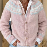Janine - retro Icelandic cardigan — view 2