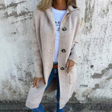 Jenna - cosy hooded cardigan — view 2
