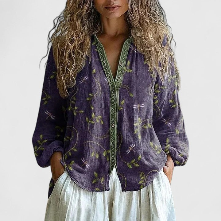 Jenna - Comfortable blouse — view 1